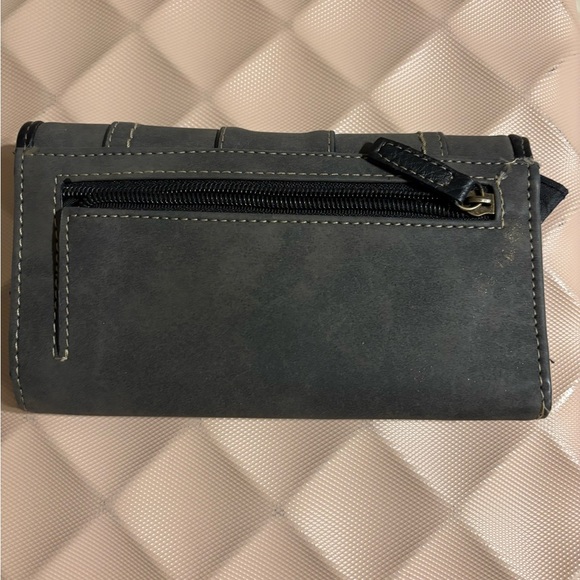 B.O.C Born Concepts Charcoal and Black Women's Wallet - Picture 3 of 6